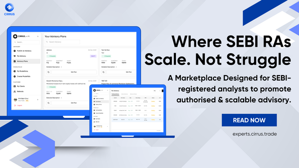 Scale your advisory business - For SEBI RA by Experts.cirrus.trade
